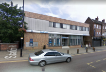 Woman arrested following Hayes bank robbery